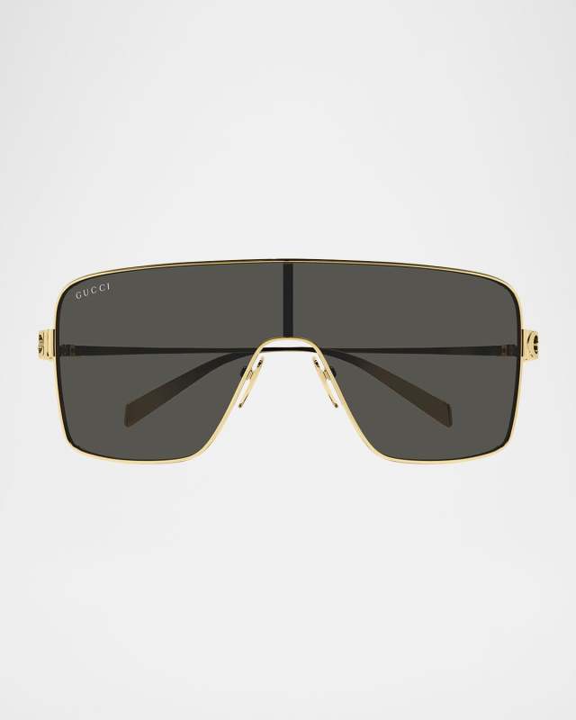 Block Bending 99mm Metal Shield Sunglasses